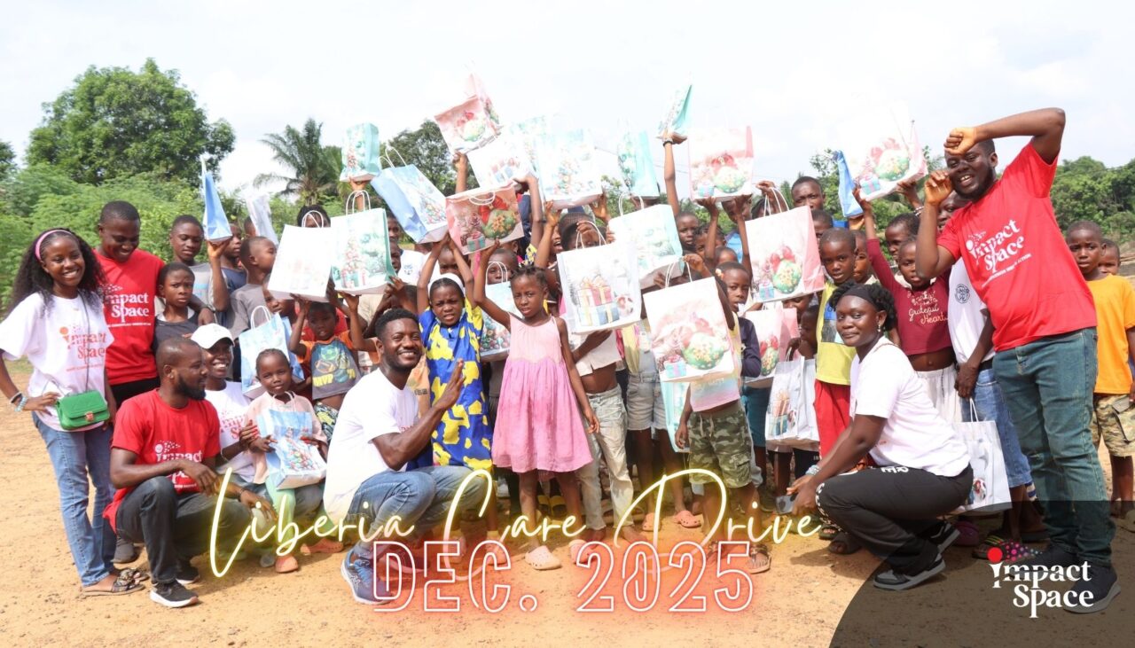 Impact Space brings joy to young orphans in Liberia during the 2025 Christmas Care Drive